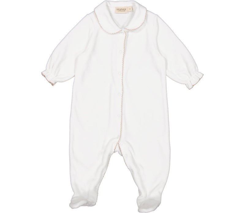 MarMar - Ruddy romper - Gray Sand picot