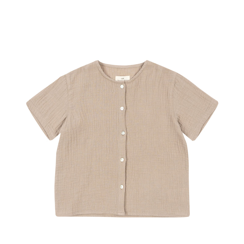 Konges Sløjd - Olive SS Shirt - Pure Cashmere