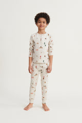 Liewood - Wilhelm Printed Pajama Set - Holiday/Sandy