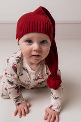 MarMar - Alfe elf hat - Hibiscus Red