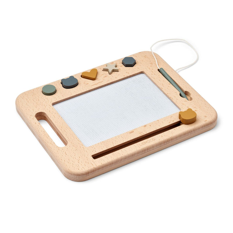 Liewood - Veneda drawing activity board- fauna green multi mix