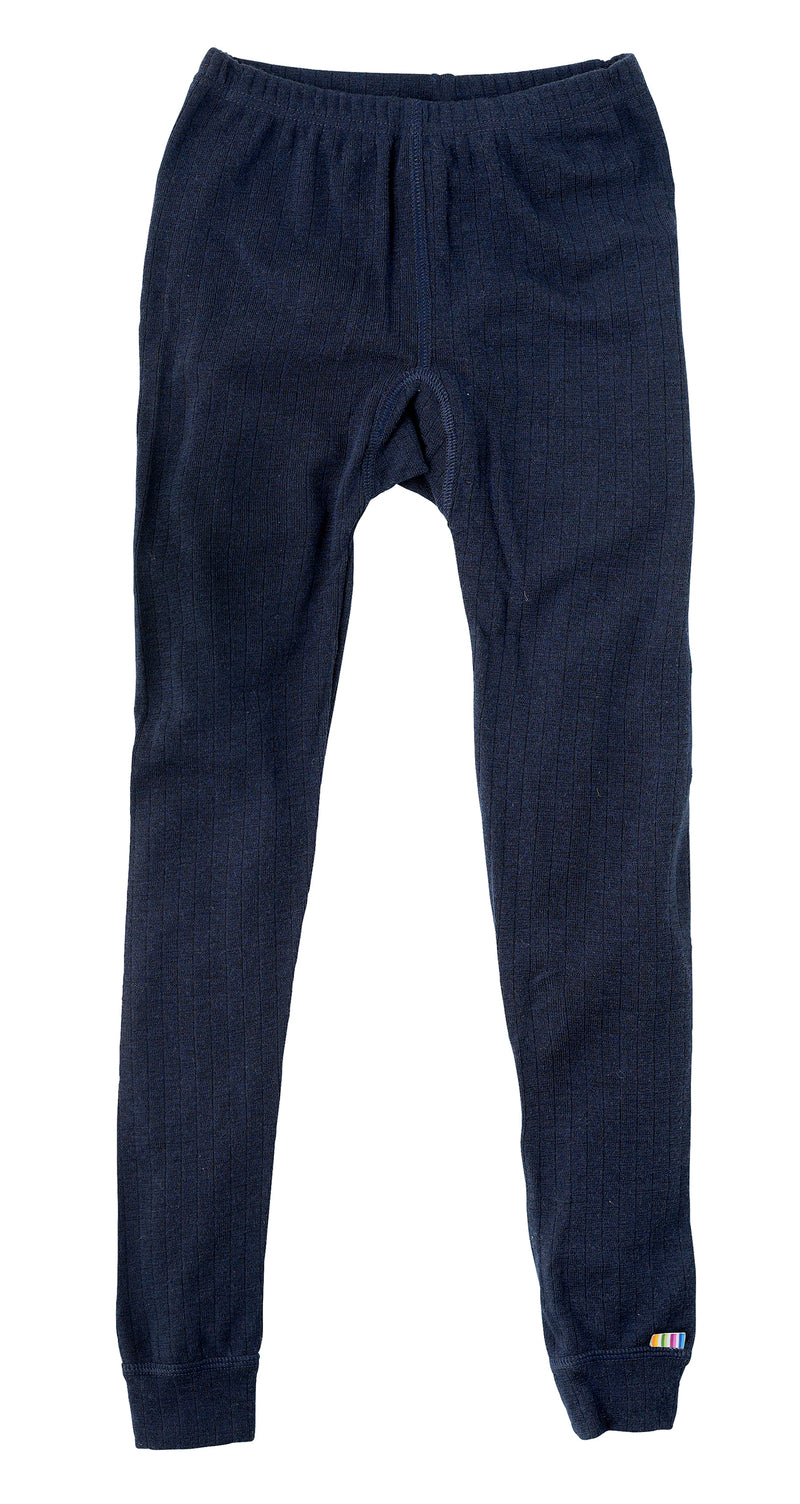 Joha - Merino wool leggings - Dark blue