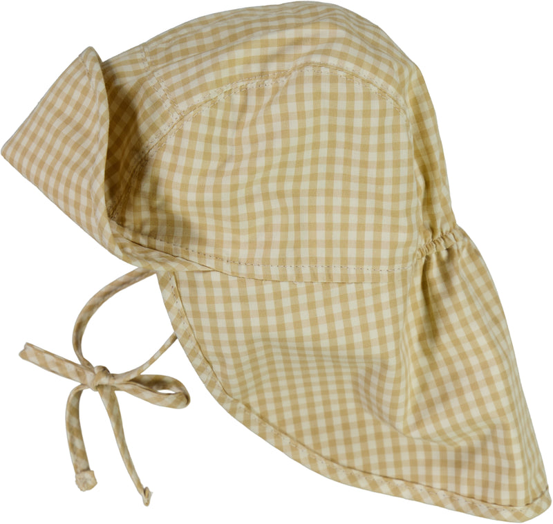 Wheat - Baby Sunhat - Oat Check