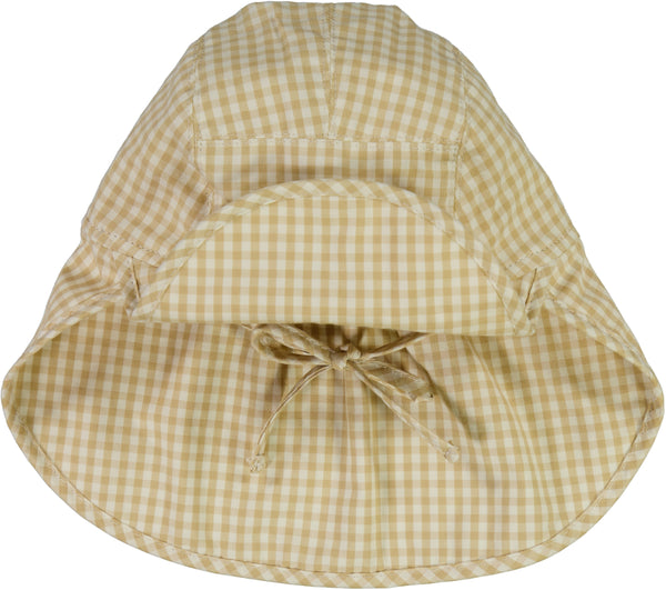 Wheat - Baby Sunhat - Oat Check