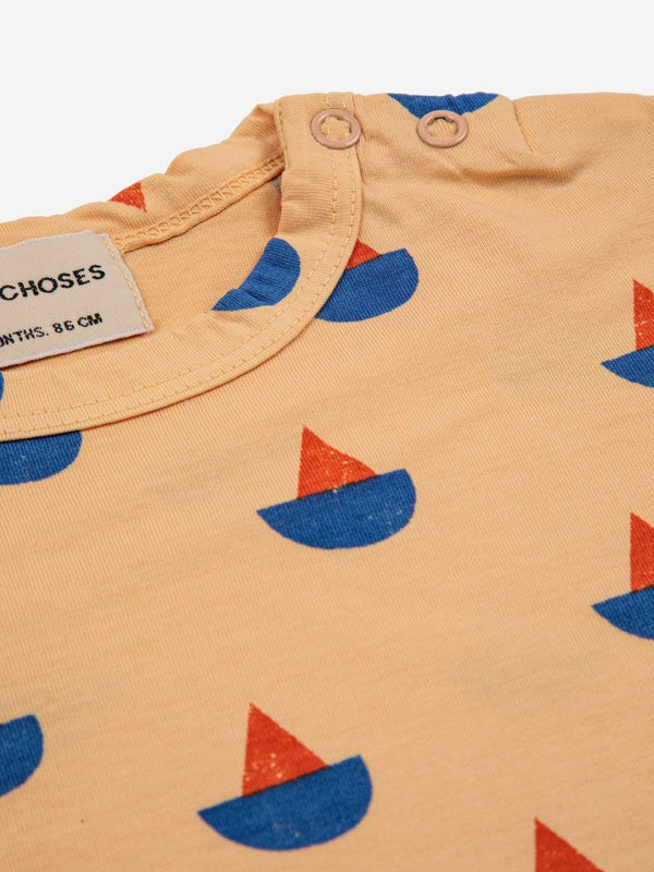 Bobo Choses - Sail boat all over t-shirt