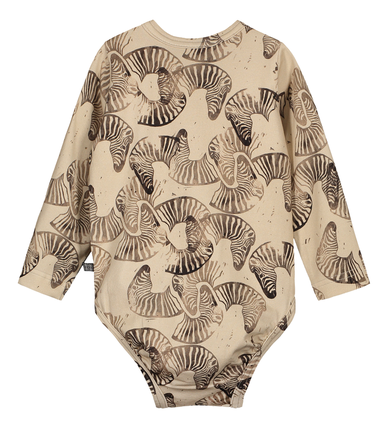 Kaiko Clothing - Body LS - Zebra Herd