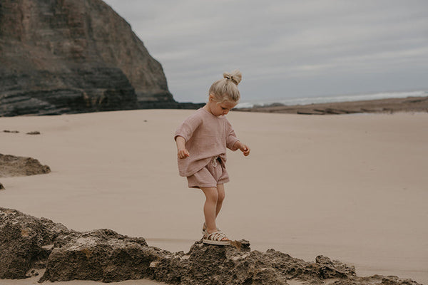 The Simple Folk - The Muslin Top - Antique Rose